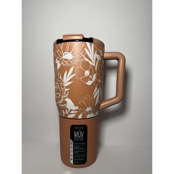 Brumate X Holley Gabrielle Limited Edition Sandstone Bloom 35oz Muv BNWT - Picture 1 of 6